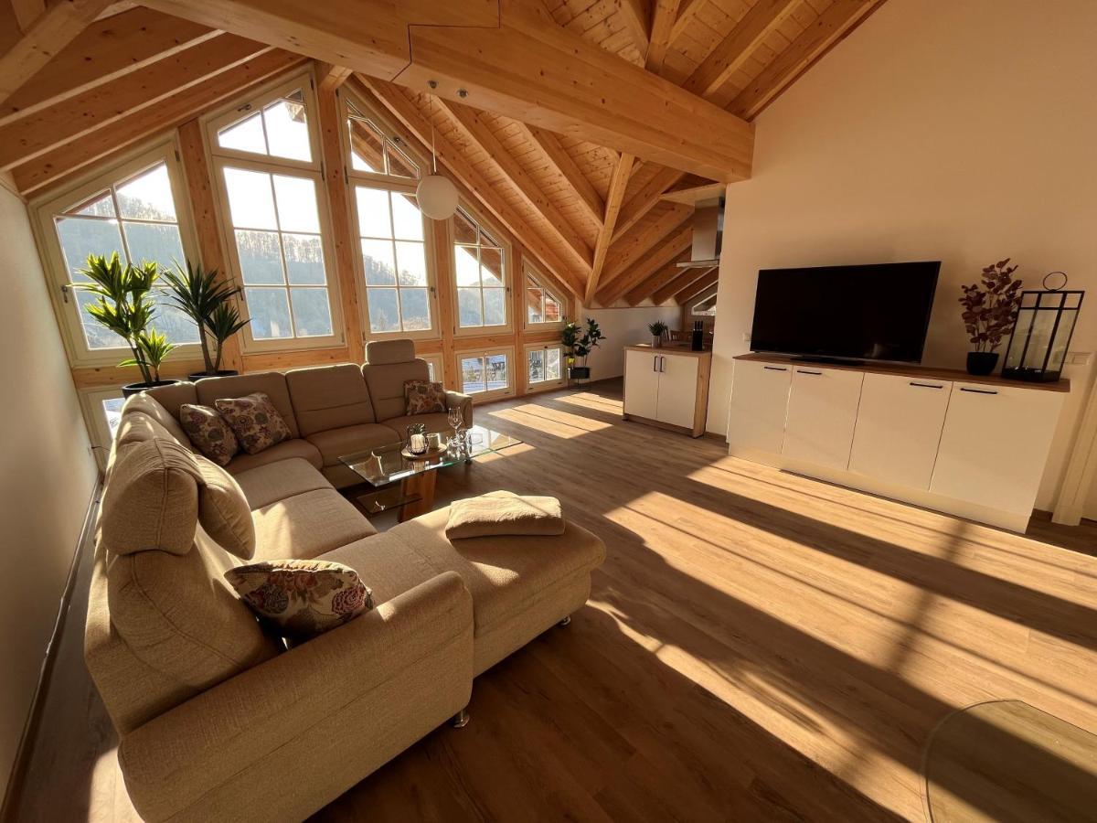 Ferienwohnung Blick Thyratal Obergeschoss Stolberg i. Harz Exterior foto